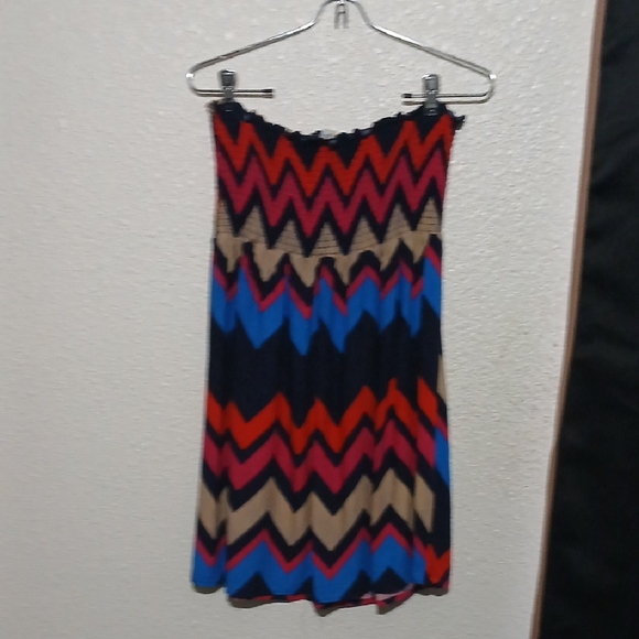 "Make Offer" Multicolor Jstfy Women's Tube Large - Picture 1 of 3